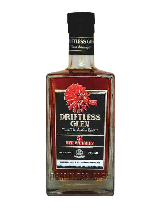 Driftless Glen Distillery Single Barrel Straight Bourbon Whiskey 750ml