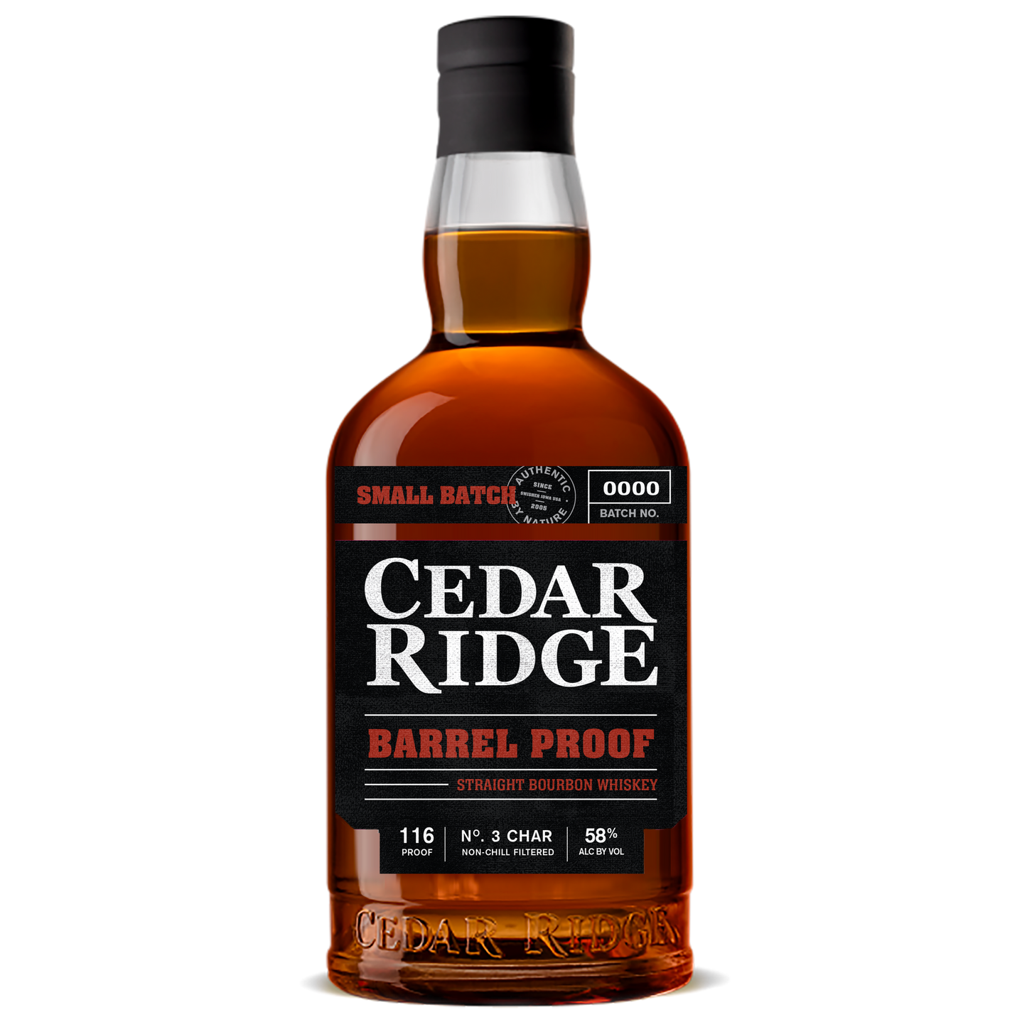 Cedar Ridge Straight 750ml