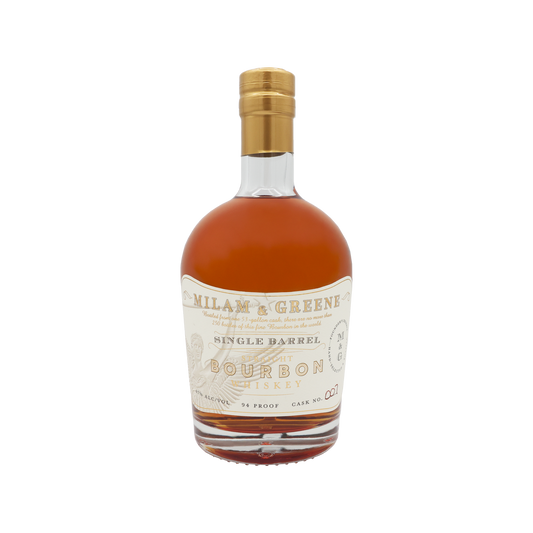Milam and Greene Single Barrel Straight 750ml